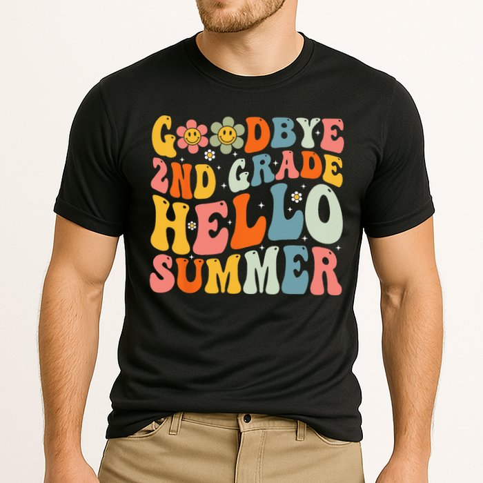 Goodbye 2nd Grade Hello Summer Last Day Of School Performance Shirt