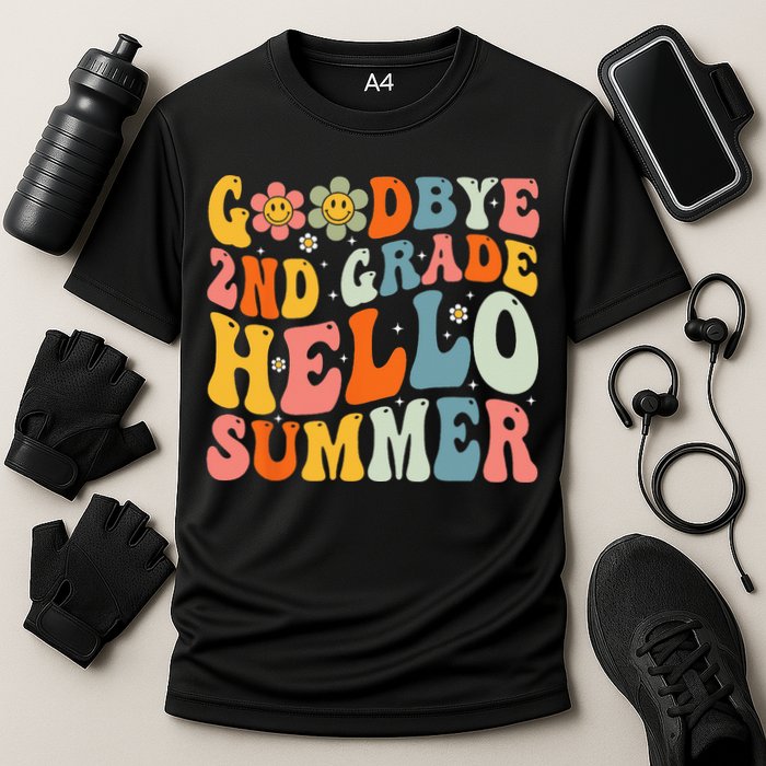 Goodbye 2nd Grade Hello Summer Last Day Of School Performance Shirt