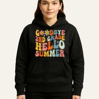 Goodbye 2nd Grade Hello Summer Last Day Of School Hoodie