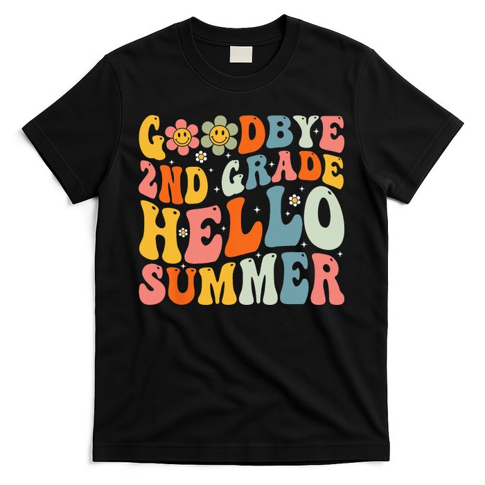 Goodbye 2nd Grade Hello Summer Last Day Of School T-Shirt
