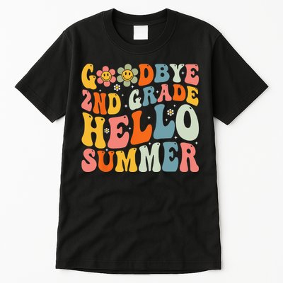 Goodbye 2nd Grade Hello Summer Last Day Of School Tall T-Shirt
