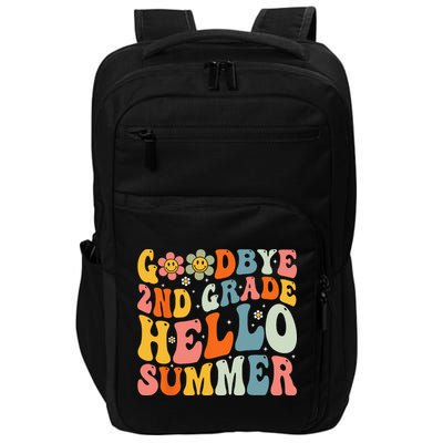 Goodbye 2nd Grade Hello Summer Last Day Of School Impact Tech Backpack