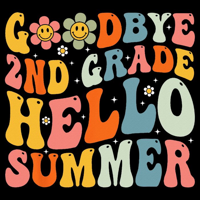 Goodbye 2nd Grade Hello Summer Last Day Of School 16 in Basic Backpack