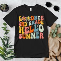 Goodbye 2nd Grade Hello Summer Last Day Of School Premium T-Shirt