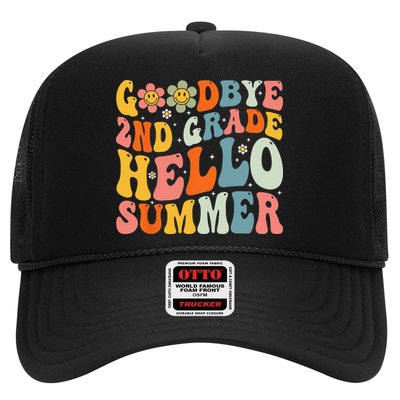 Goodbye 2nd Grade Hello Summer Last Day Of School Trucker Hat