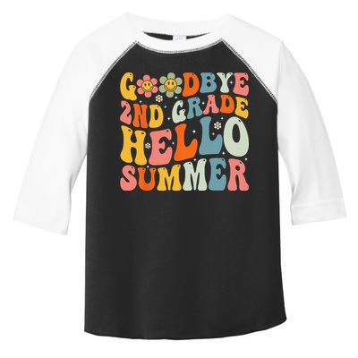 Goodbye 2nd Grade Hello Summer Last Day Of School Toddler Fine Jersey T-Shirt