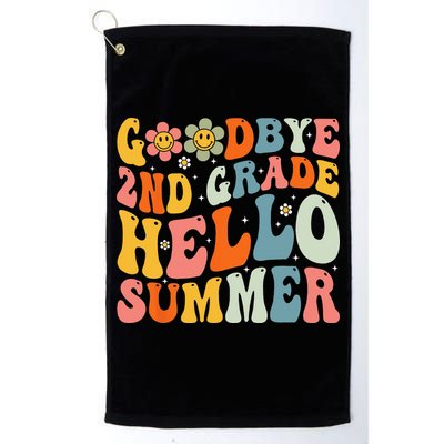 Goodbye 2nd Grade Hello Summer Last Day Of School Golf Towel