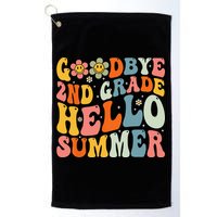 Goodbye 2nd Grade Hello Summer Last Day Of School Golf Towel
