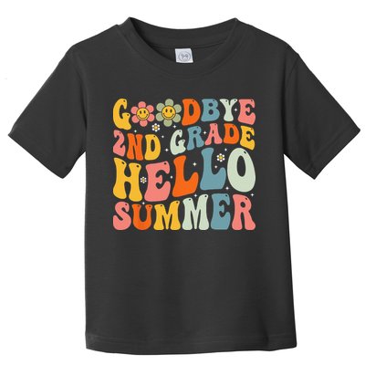 Goodbye 2nd Grade Hello Summer Last Day Of School Toddler T-Shirt