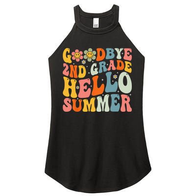 Goodbye 2nd Grade Hello Summer Last Day Of School Women's Perfect Tri Rocker Tank