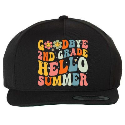 Goodbye 2nd Grade Hello Summer Last Day Of School Wool Snapback Cap