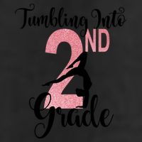 Glitter 2nd Grade Girl Gymnastics Tumble First Day Of School,Kids 1st Day Of Sch 7 Panel Mesh Trucker Snapback Hat