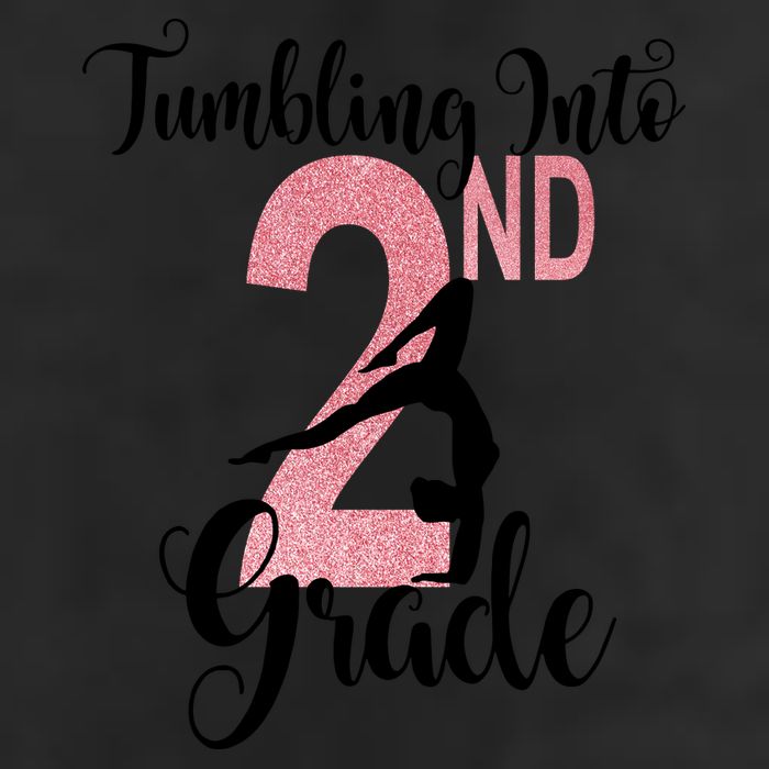 Glitter 2nd Grade Girl Gymnastics Tumble First Day Of School,Kids 1st Day Of Sch 7 Panel Mesh Trucker Snapback Hat