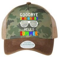 Goodbye 2nd Grade Hello Summer Last Day Of School Legacy Tie Dye Trucker Hat