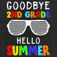 Goodbye 2nd Grade Hello Summer Last Day Of School Cool Comfort Performance Bucket Hat