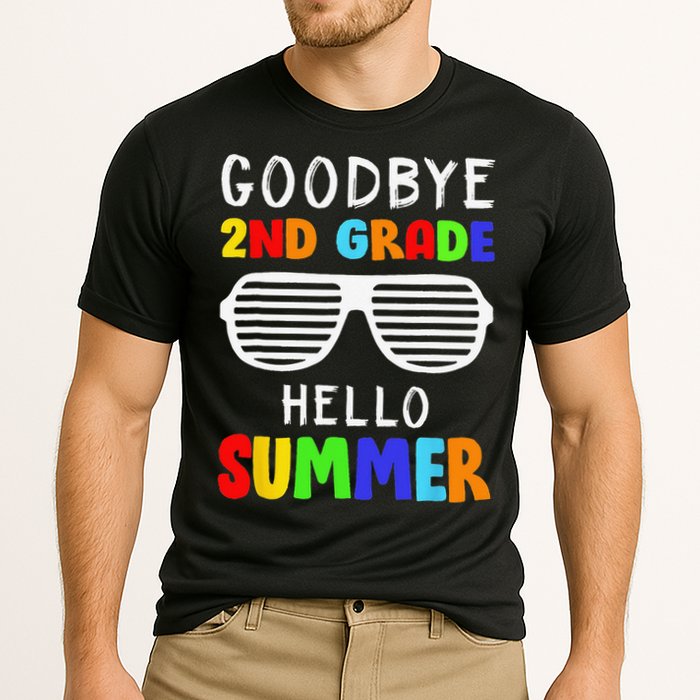 Goodbye 2nd Grade Hello Summer Last Day Of School Performance Shirt