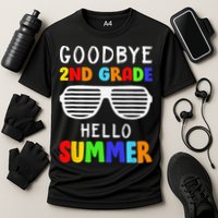 Goodbye 2nd Grade Hello Summer Last Day Of School Performance Shirt