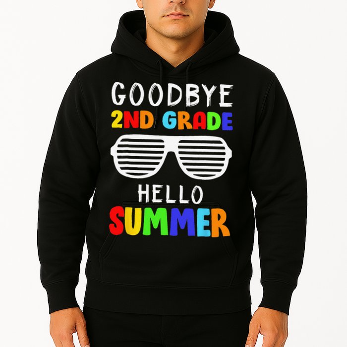 Goodbye 2nd Grade Hello Summer Last Day Of School Hoodie