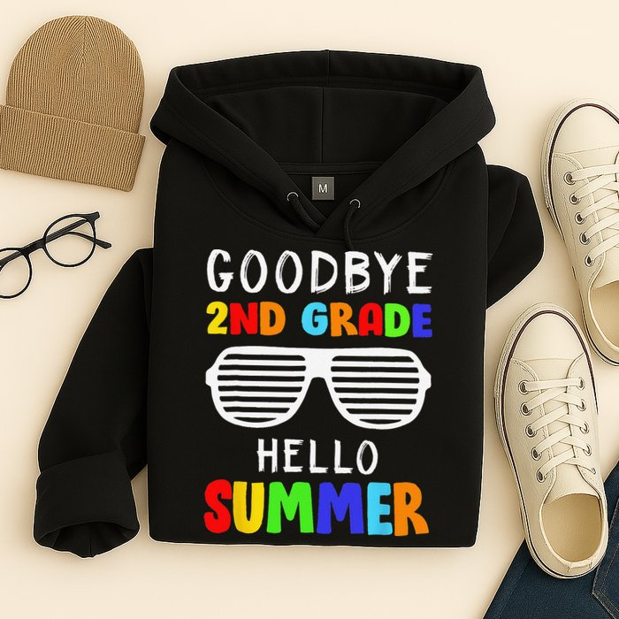 Goodbye 2nd Grade Hello Summer Last Day Of School Hoodie