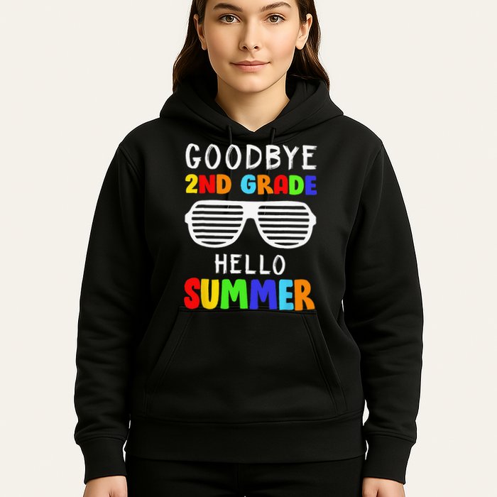 Goodbye 2nd Grade Hello Summer Last Day Of School Hoodie