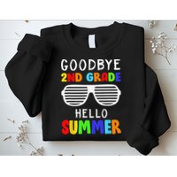 Goodbye 2nd Grade Hello Summer Last Day Of School Sweatshirt