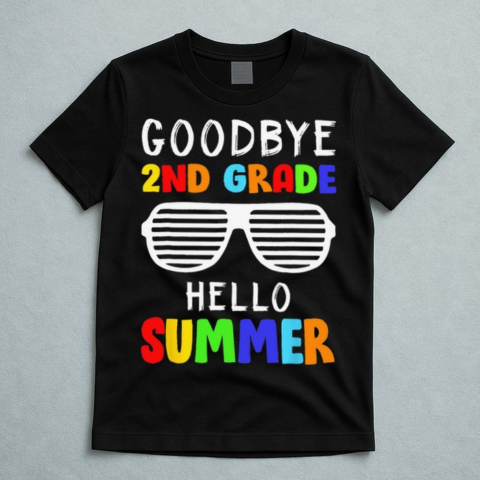 Goodbye 2nd Grade Hello Summer Last Day Of School T-Shirt