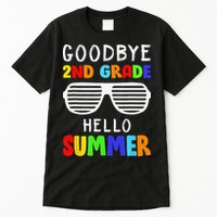 Goodbye 2nd Grade Hello Summer Last Day Of School Tall T-Shirt