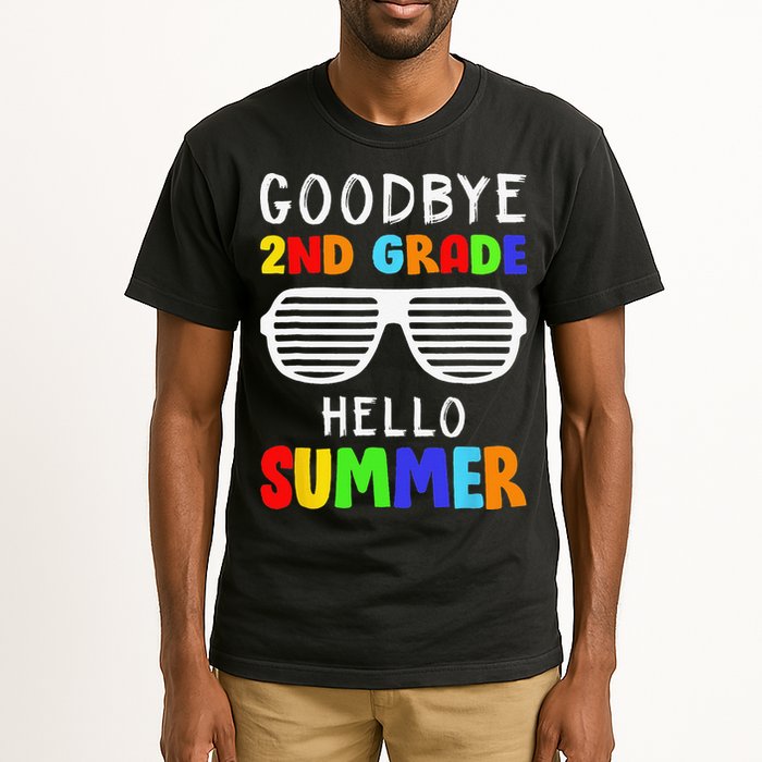 Goodbye 2nd Grade Hello Summer Last Day Of School Tall T-Shirt