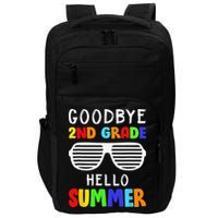 Goodbye 2nd Grade Hello Summer Last Day Of School Impact Tech Backpack