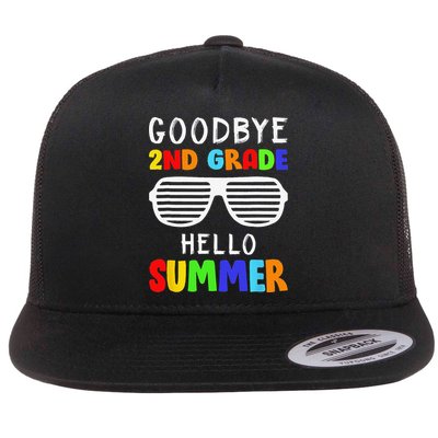 Goodbye 2nd Grade Hello Summer Last Day Of School Flatbill Hat