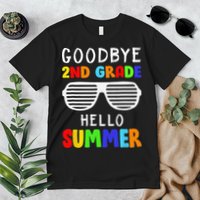 Goodbye 2nd Grade Hello Summer Last Day Of School Premium T-Shirt