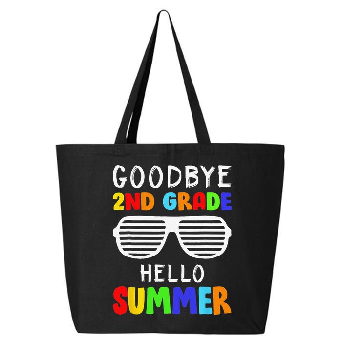 Goodbye 2nd Grade Hello Summer Last Day Of School 25L Jumbo Tote