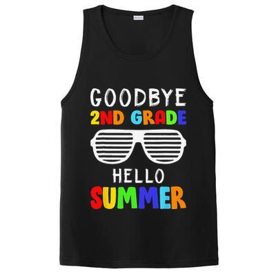 Goodbye 2nd Grade Hello Summer Last Day Of School PosiCharge Competitor Tank