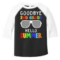 Goodbye 2nd Grade Hello Summer Last Day Of School Toddler Fine Jersey T-Shirt
