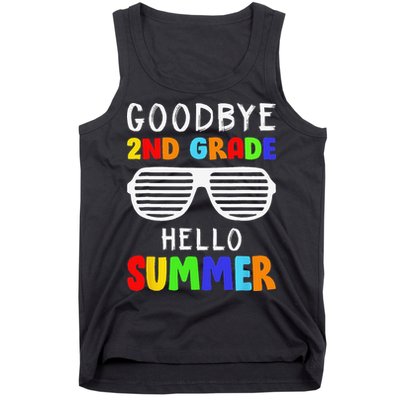 Goodbye 2nd Grade Hello Summer Last Day Of School Tank Top