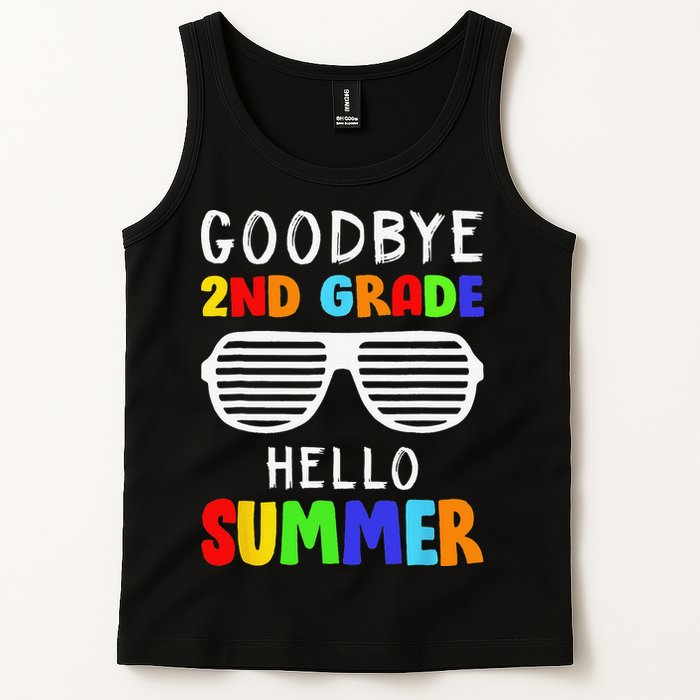 Goodbye 2nd Grade Hello Summer Last Day Of School Tank Top