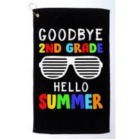 Goodbye 2nd Grade Hello Summer Last Day Of School Golf Towel