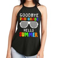 Goodbye 2nd Grade Hello Summer Last Day Of School Women's Perfect Tri Rocker Tank