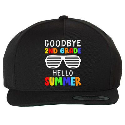 Goodbye 2nd Grade Hello Summer Last Day Of School Wool Snapback Cap