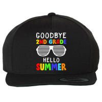 Goodbye 2nd Grade Hello Summer Last Day Of School Wool Snapback Cap