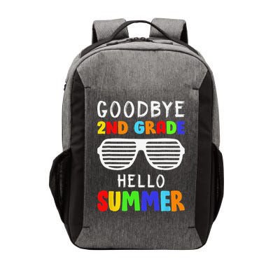 Goodbye 2nd Grade Hello Summer Last Day Of School Vector Backpack