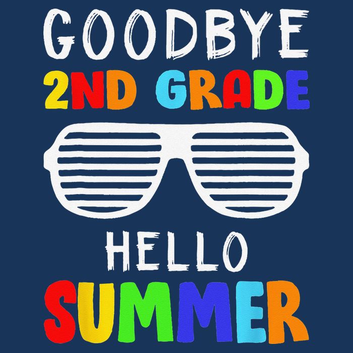 Goodbye 2nd Grade Hello Summer Last Day Of School Infant Baby Jersey Bodysuit