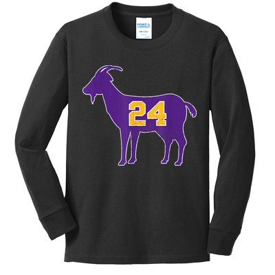 Goat 24 Kids Long Sleeve Shirt