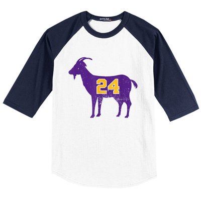 Goat 24 Baseball Sleeve Shirt