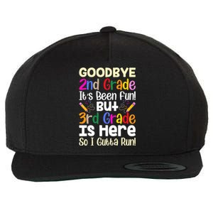 Goodbye 2nd Grade Hello 3rd Grade Back To Shcool Outfit Wool Snapback Cap