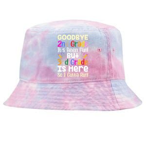 Goodbye 2nd Grade Hello 3rd Grade Back To Shcool Outfit Tie-Dyed Bucket Hat