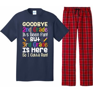 Goodbye 2nd Grade Hello 3rd Grade Back To Shcool Outfit Pajama Set