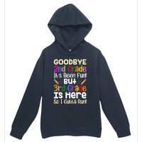 Goodbye 2nd Grade Hello 3rd Grade Back To Shcool Outfit Urban Pullover Hoodie