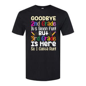 Goodbye 2nd Grade Hello 3rd Grade Back To Shcool Outfit Softstyle CVC T-Shirt