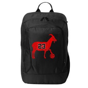 Goat 23 Gift / Cool Gift Funny Basketball Gift City Backpack